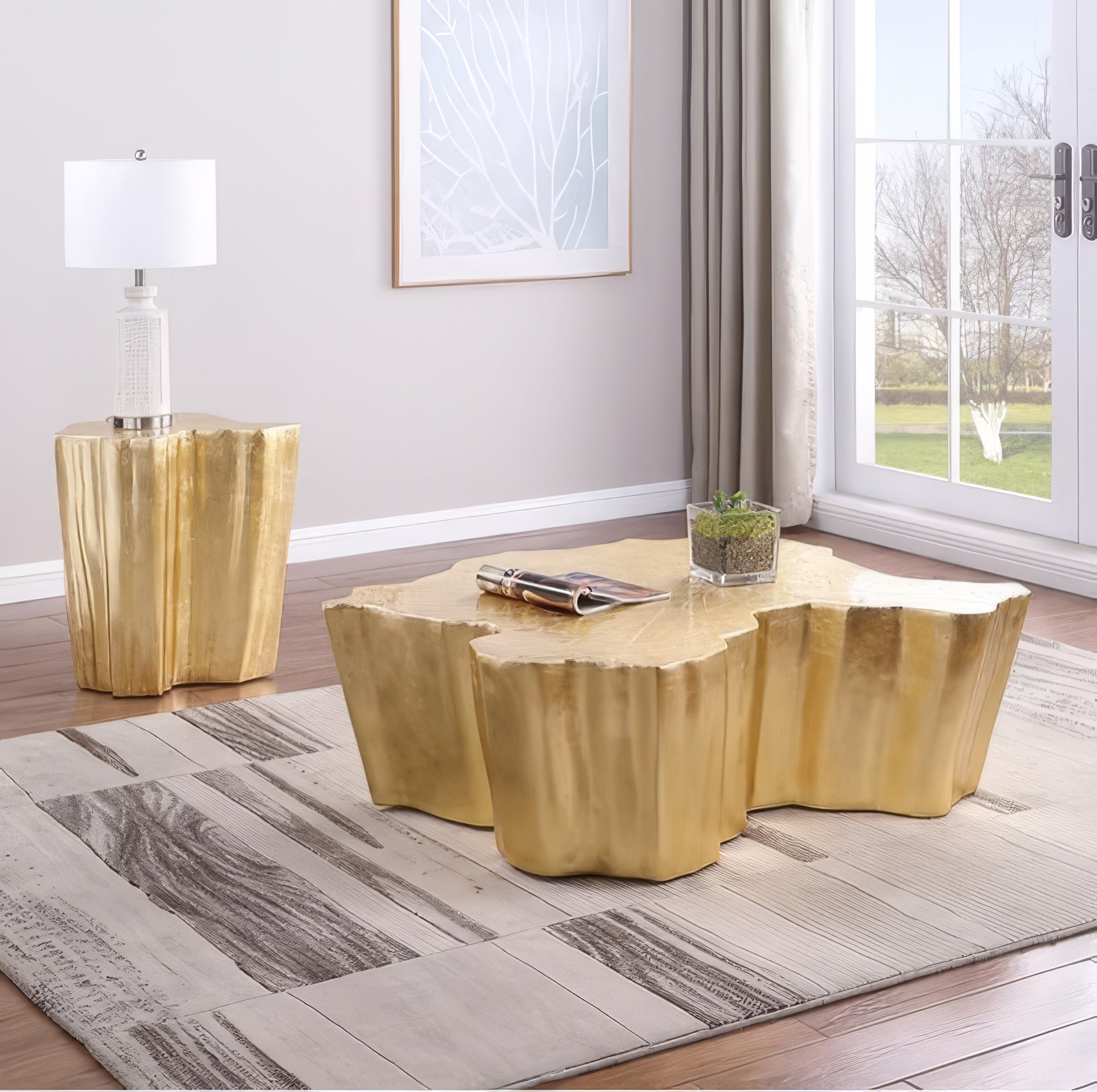 Oro Endtable and Coffe Table Set – Grandiscountfurniture