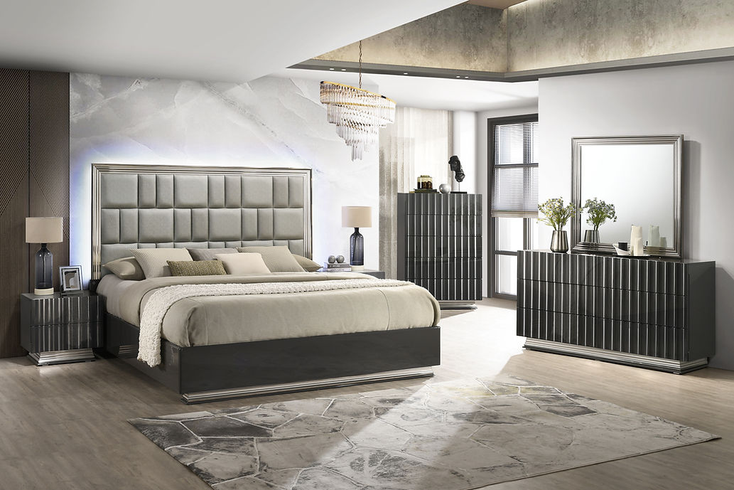 Mona Bedroom Grey