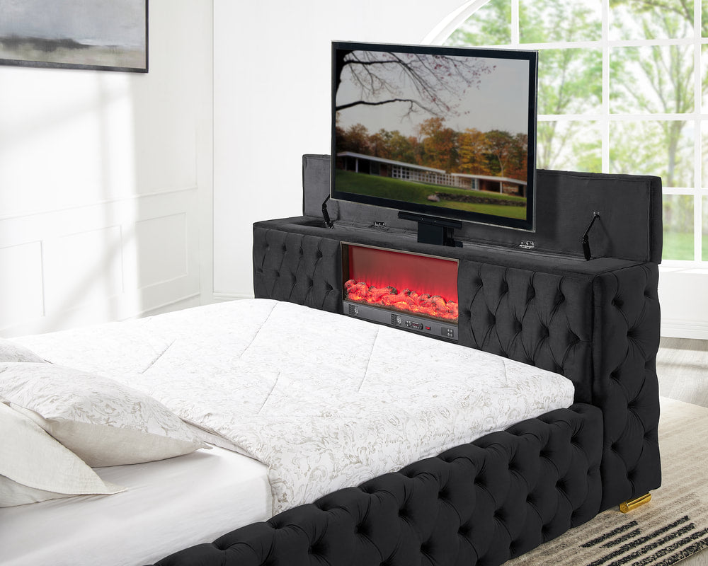 Future Platform Bed TV Stand