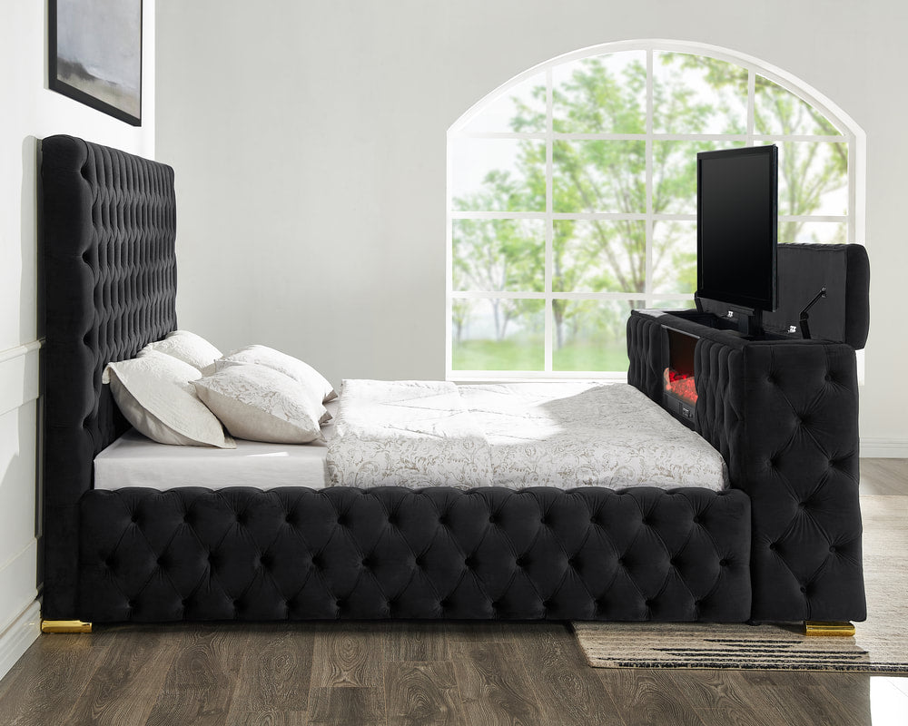 Future Platform Bed TV Stand