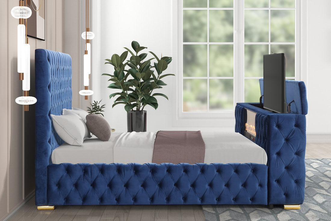 Future Platform Bed TV Stand