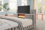 Future Platform Bed TV Stand