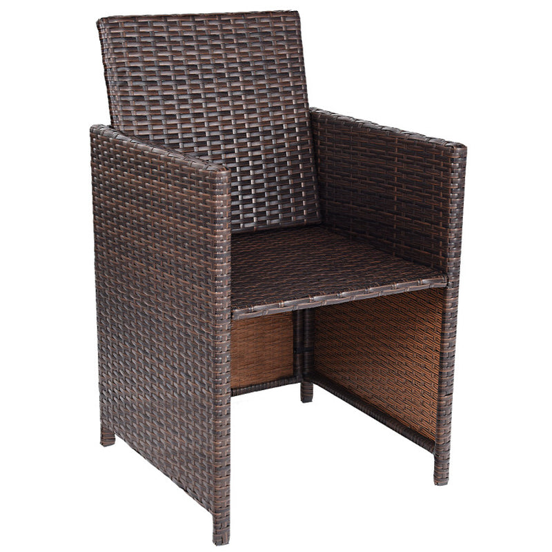 11 Pieces Outdoor Patio Dining Set