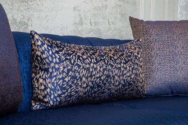 Harley Navy Velvet Sofa & Loveseat