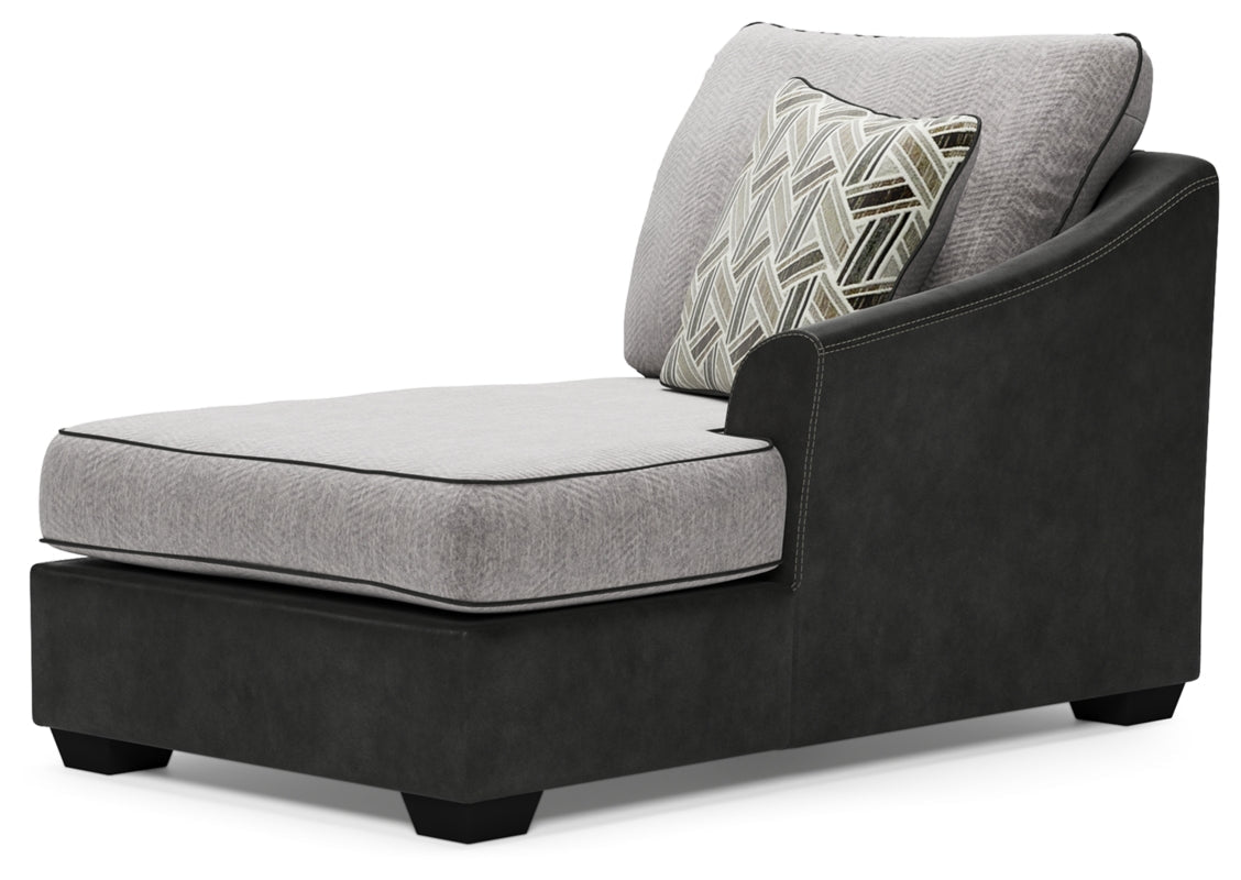 Bilgray Pewter 3-Piece Sectional | 55003S2