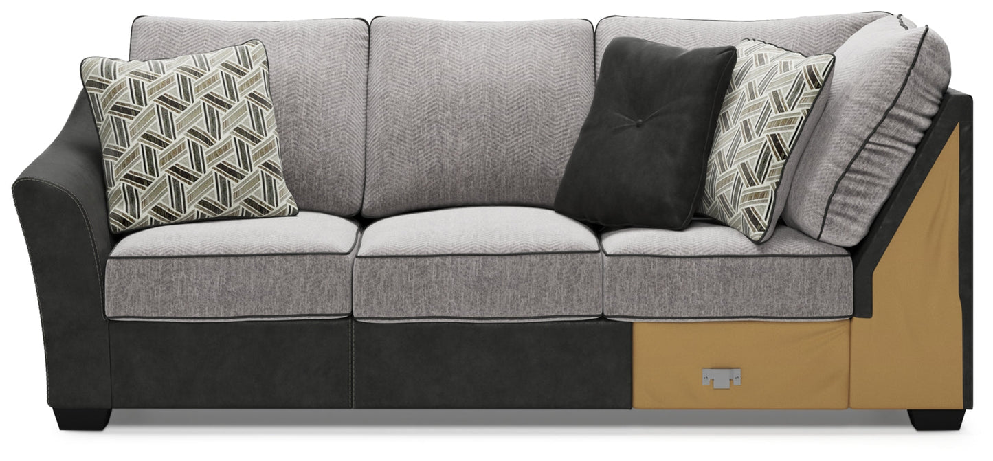Bilgray Pewter 3-Piece Sectional | 55003S2