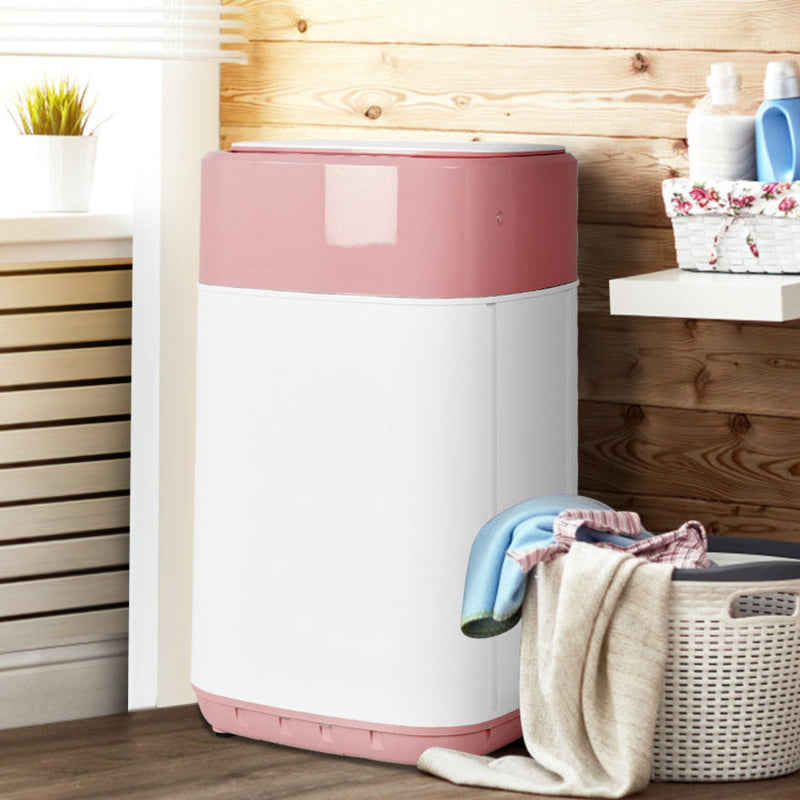 8Lbs Portable Fully Automatic Washing Machine with Drain Pump