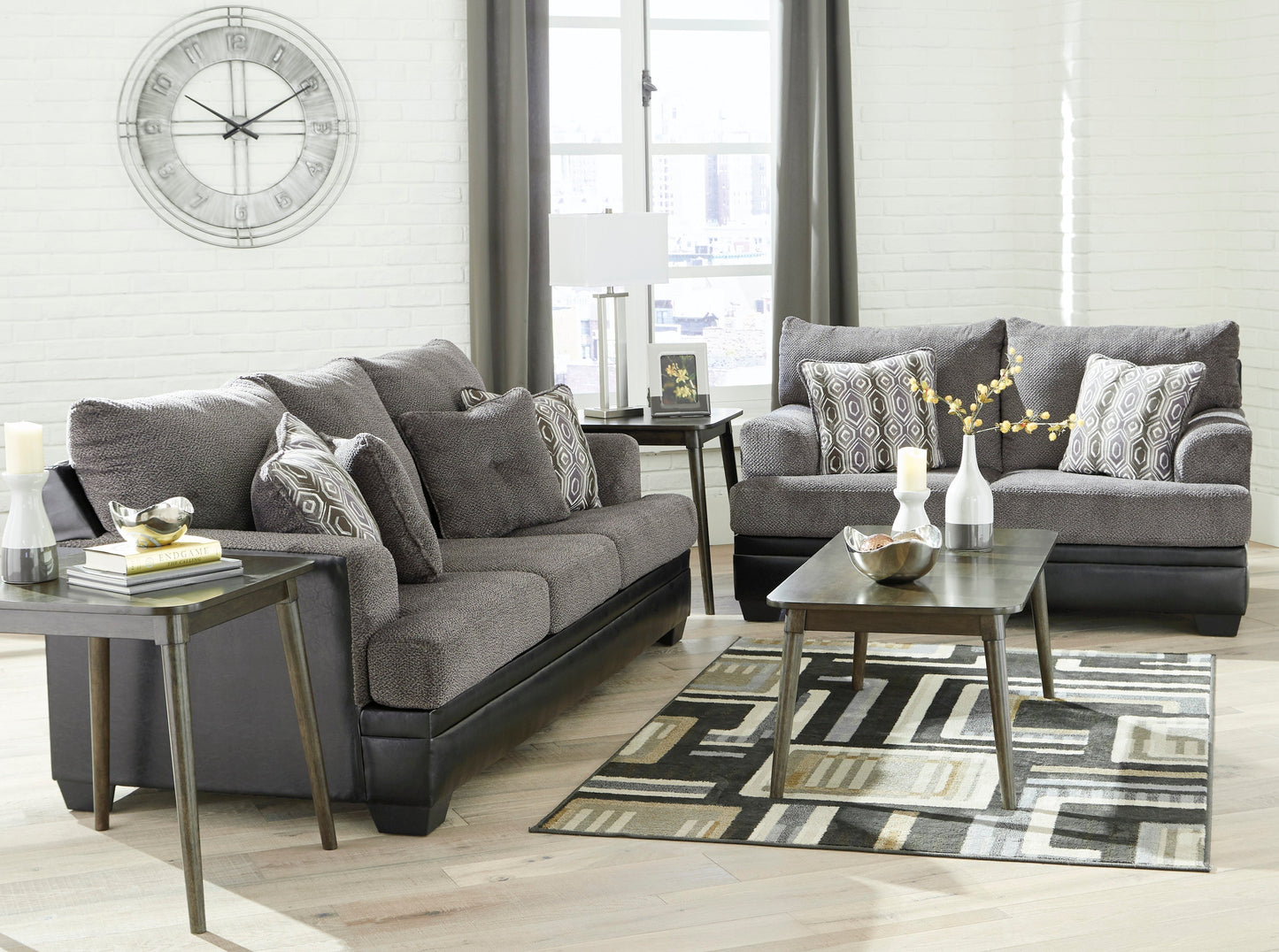Millingar Smoke Living Room Set | 78202