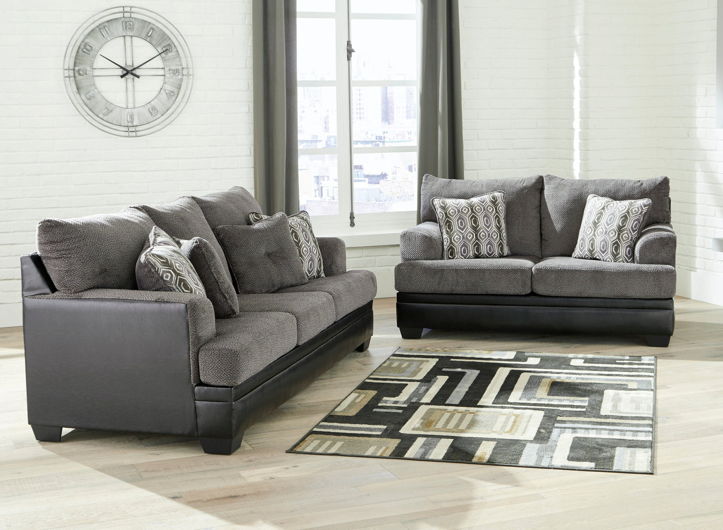 Millingar Smoke Living Room Set | 78202