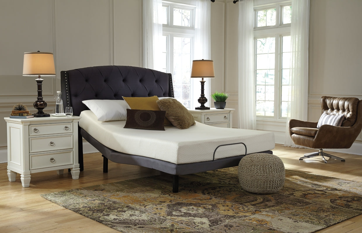 Chime 8 Inch Memory Foam White Queen Mattress in a Box | M72631