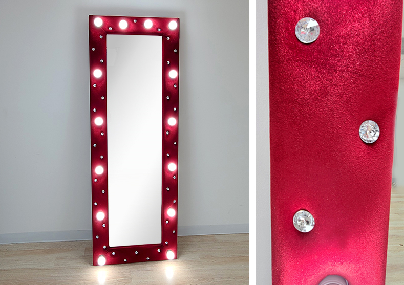 Stacy Fuchsia Mirror