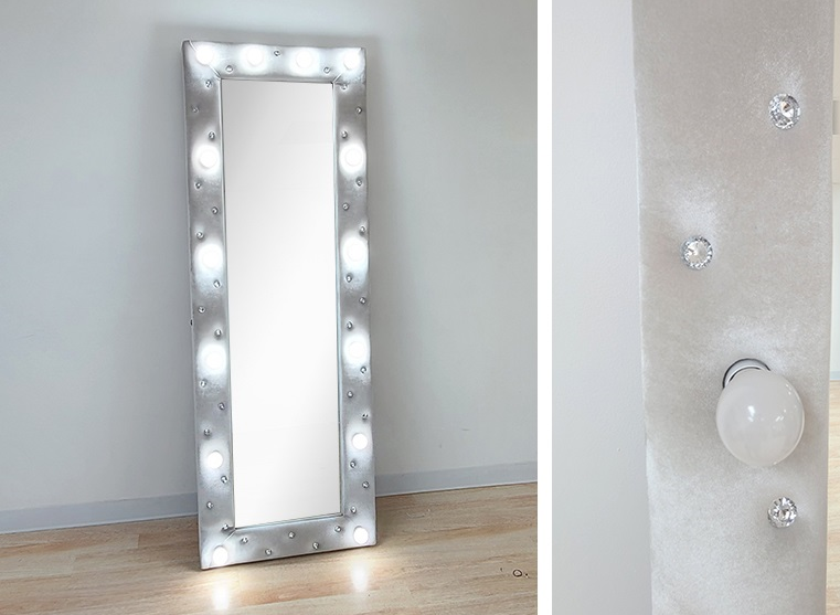 Stacy Silver Mirror
