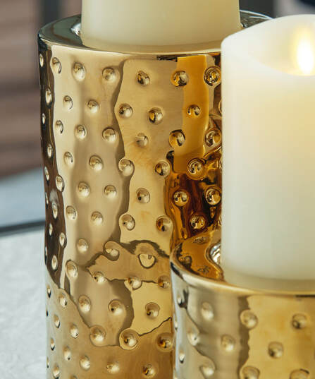 Sun Candle Holder set