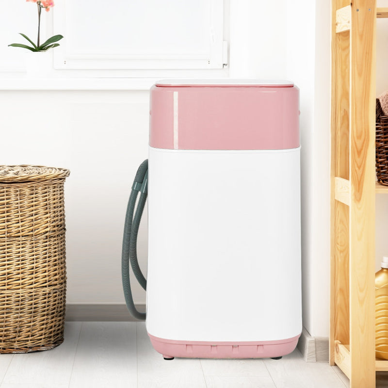 8Lbs Portable Fully Automatic Washing Machine with Drain Pump