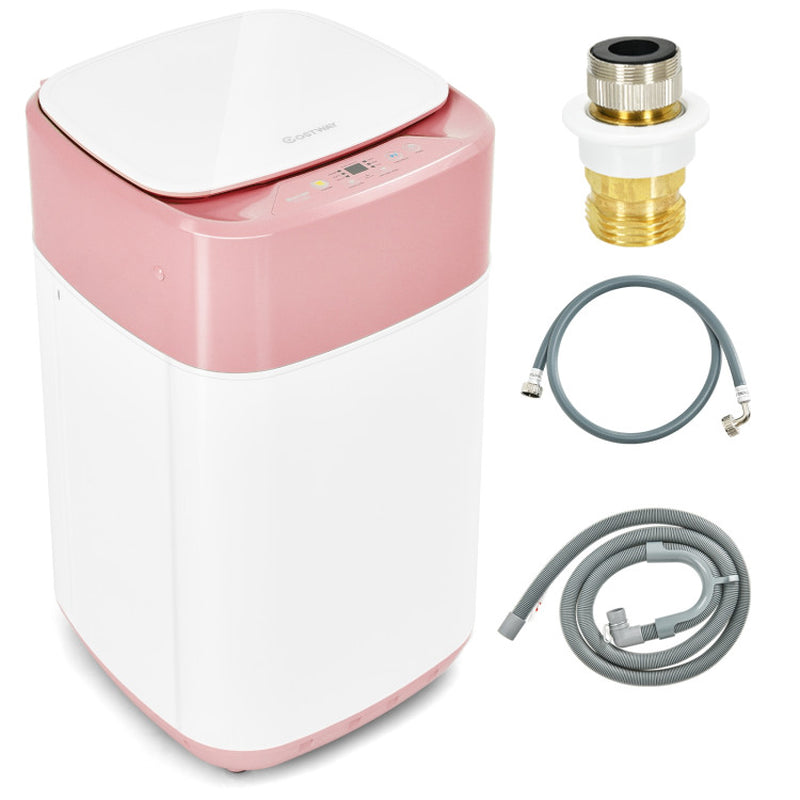 8Lbs Portable Fully Automatic Washing Machine with Drain Pump