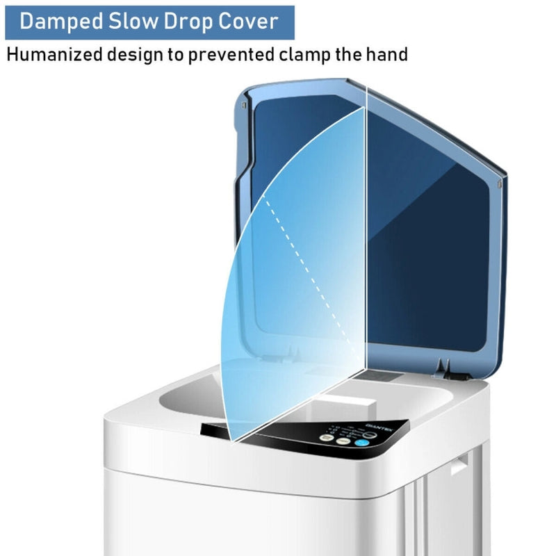 Full-Automatic Washing Machine with Built-In Barrel Light