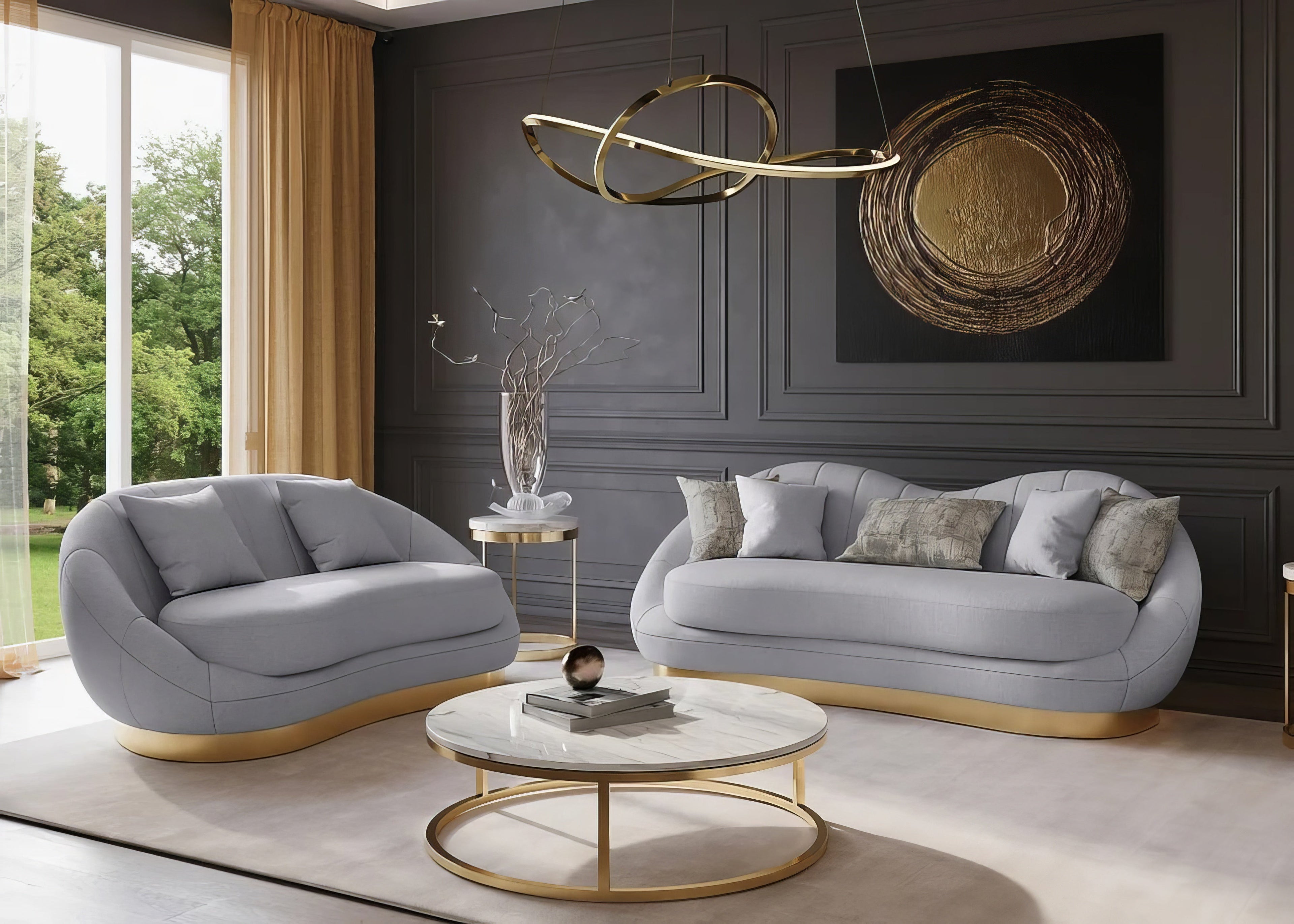 Sofa & Loveseat