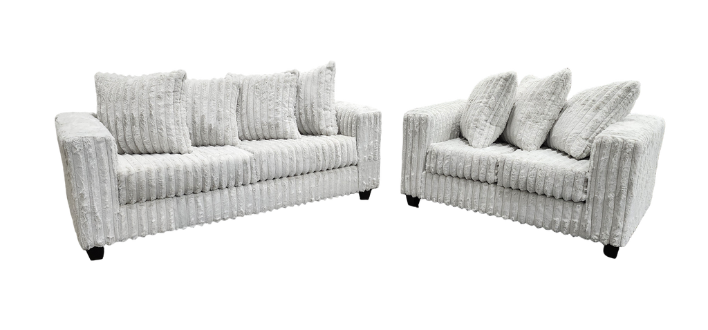 Gia Silver living Room Set
