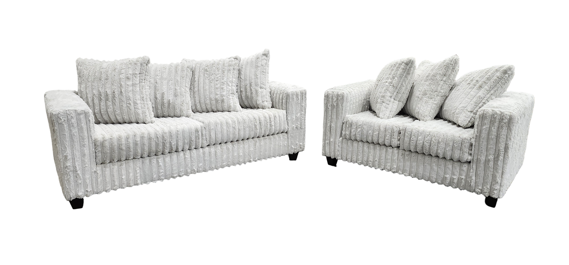 Gia Silver living Room Set
