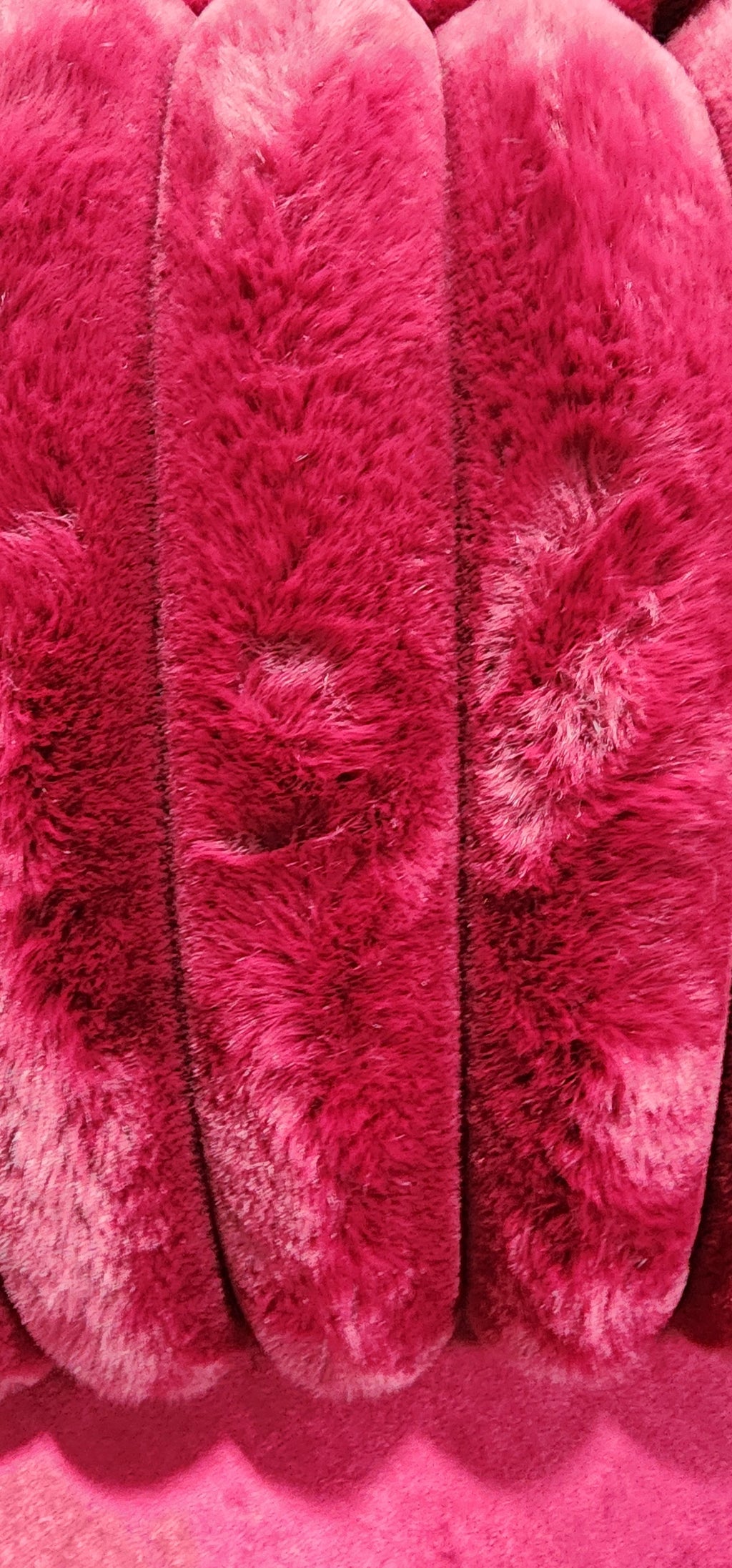 Kora  sectional Fuchsia