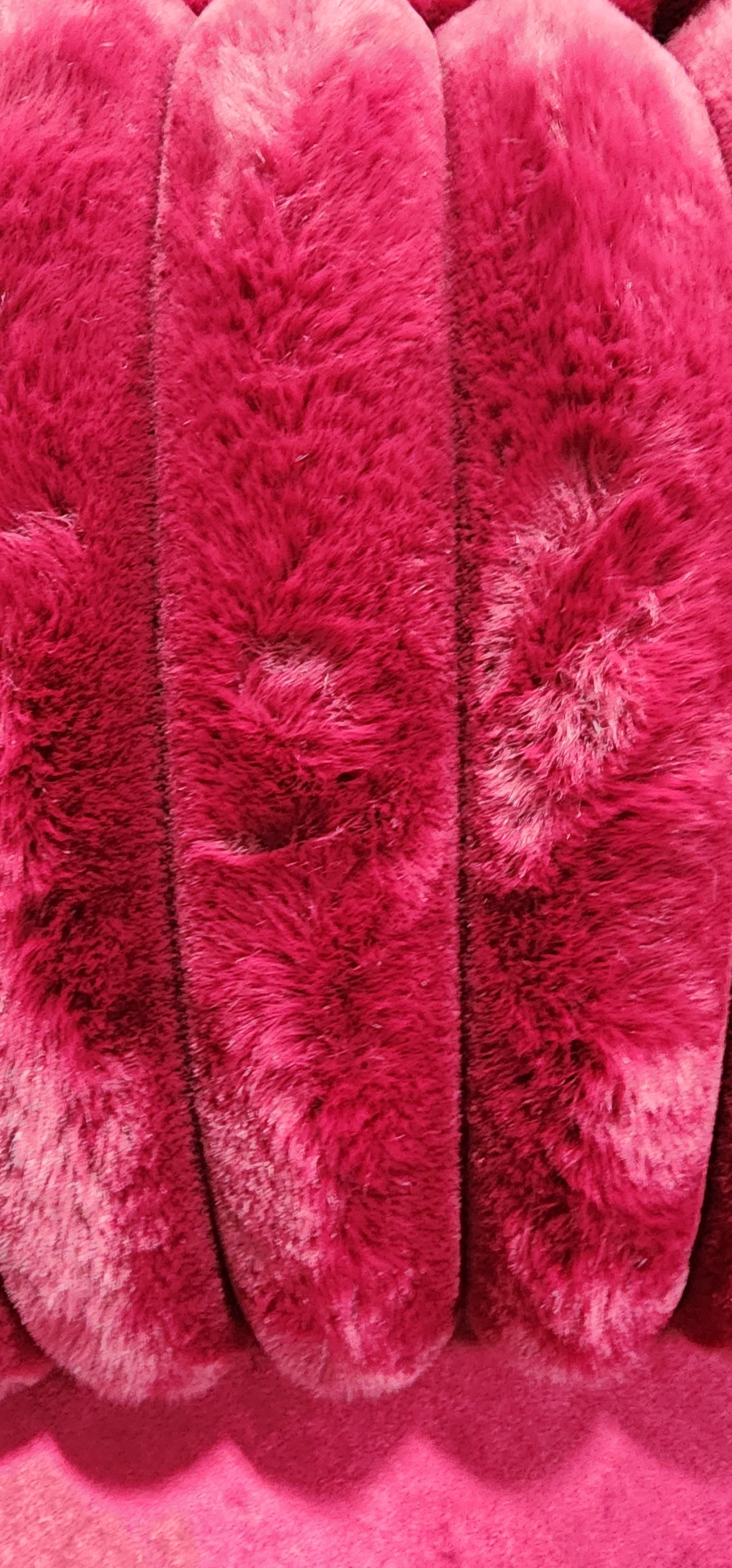 Kora  sectional Fuchsia