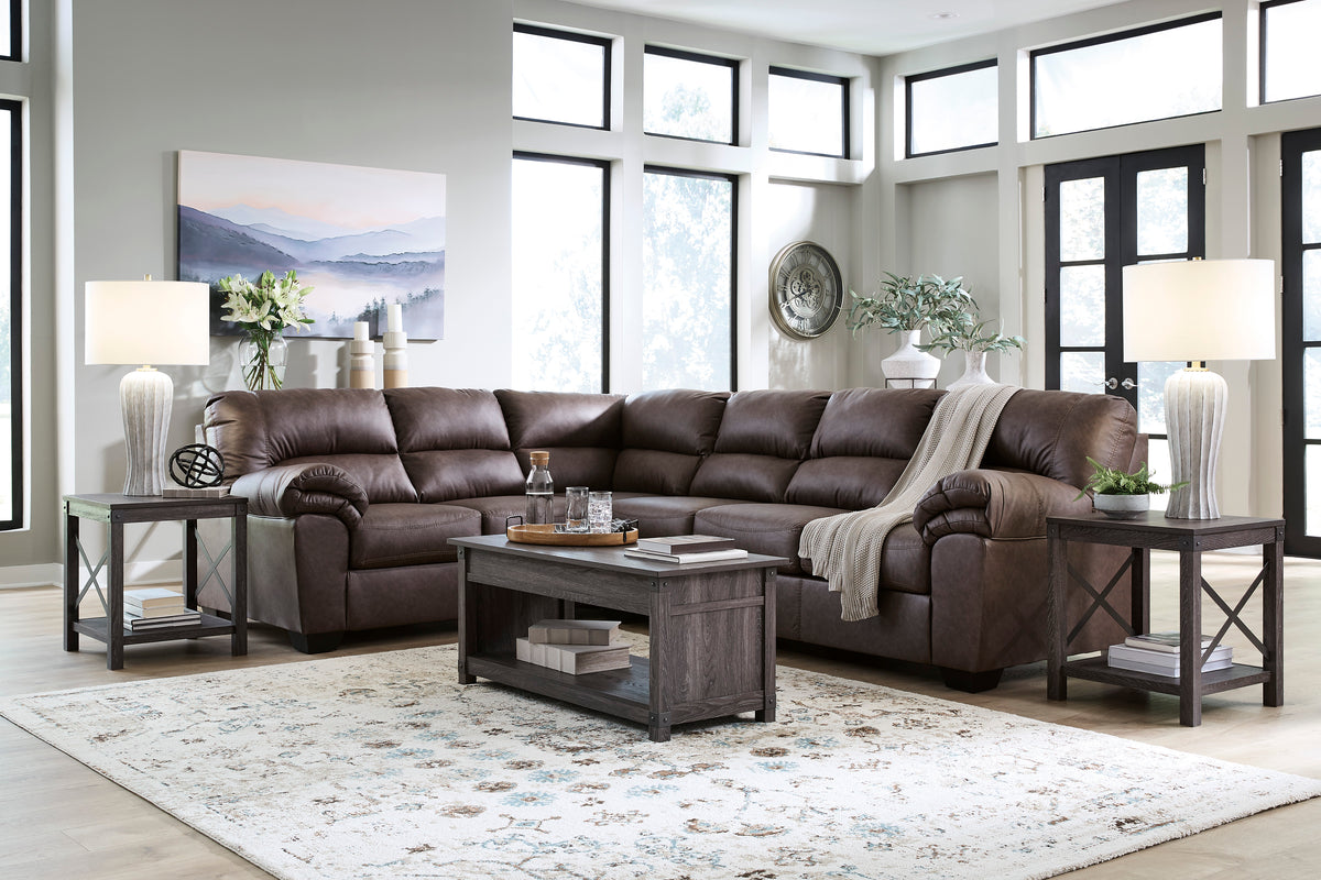 WillowBend Umber Sectional