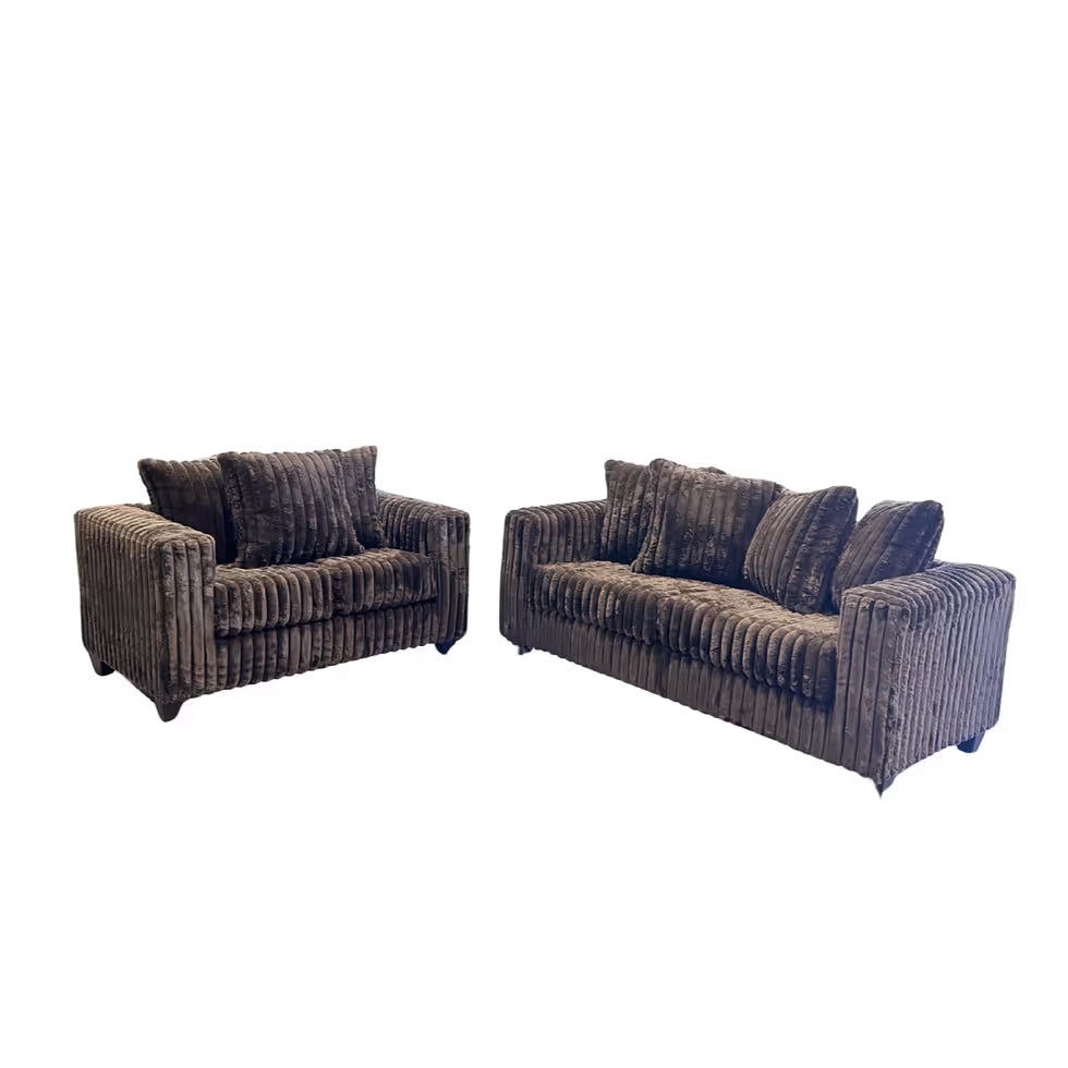 Gia Chocolate Living Room Set