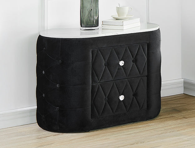 Tufted nightstand