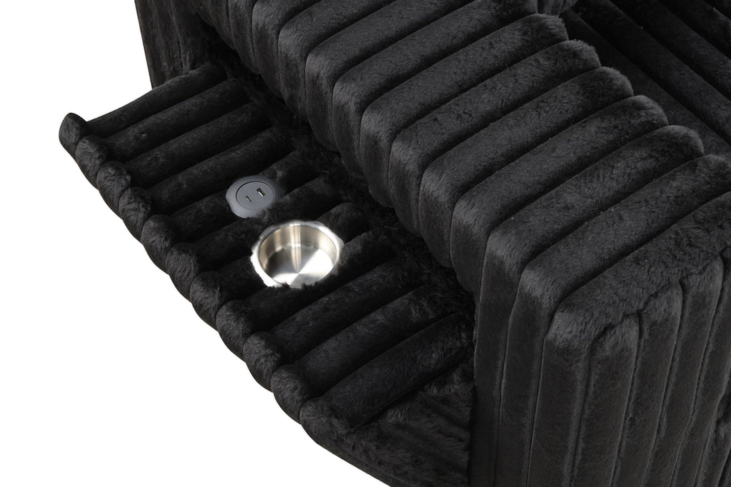Reversible Sectional black