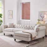 Blake Chesterfield Sectional Sofa