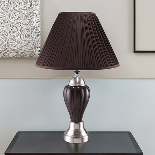 PORCELAIN LAMP ESPRESSO