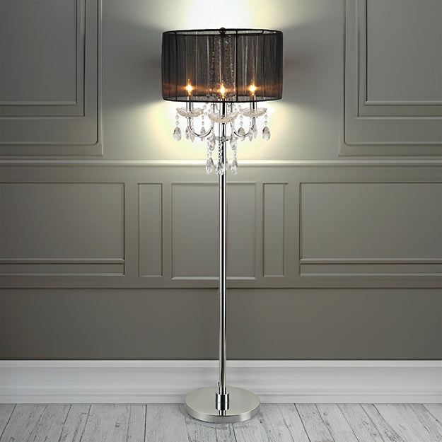 CHANDELIER FLOOR LAMP 62.5"H