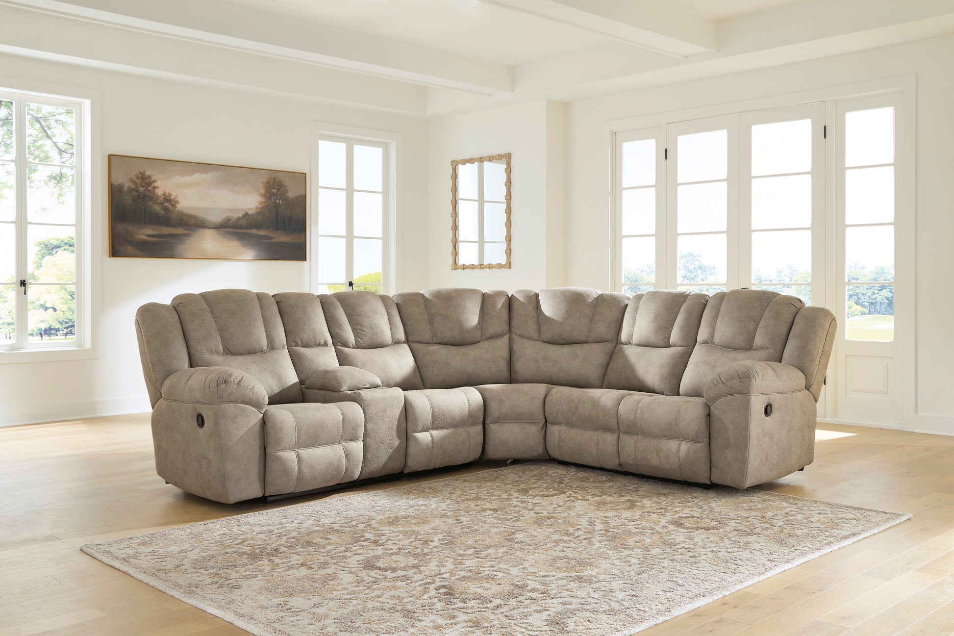 Pearce-Pike reclining sectional