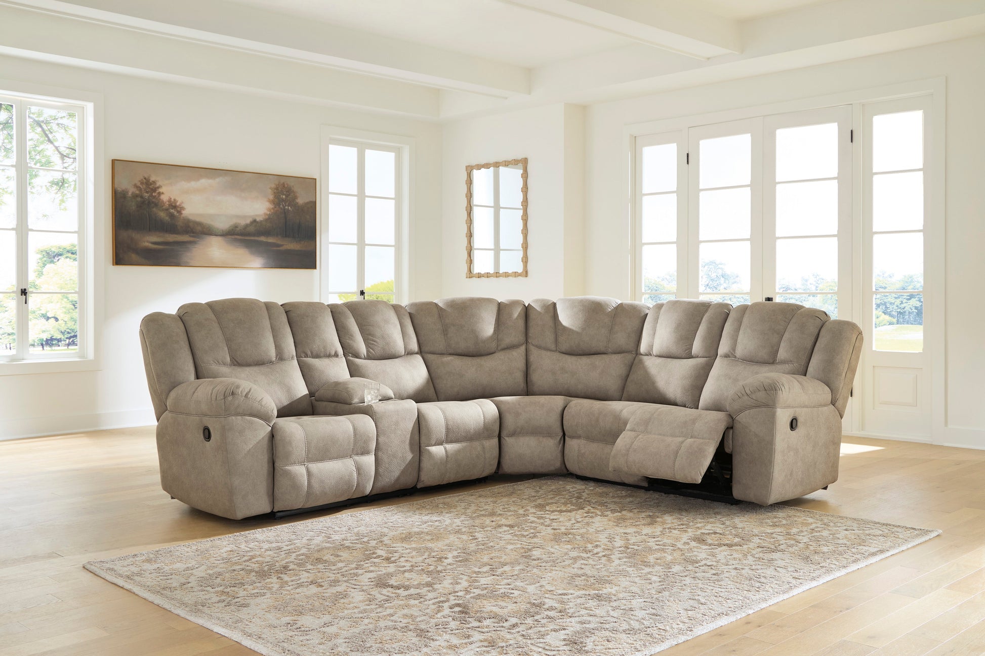 Pearce-Pike reclining sectional