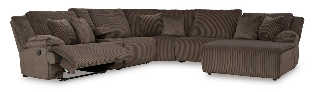 Top Tier Recining Sectional