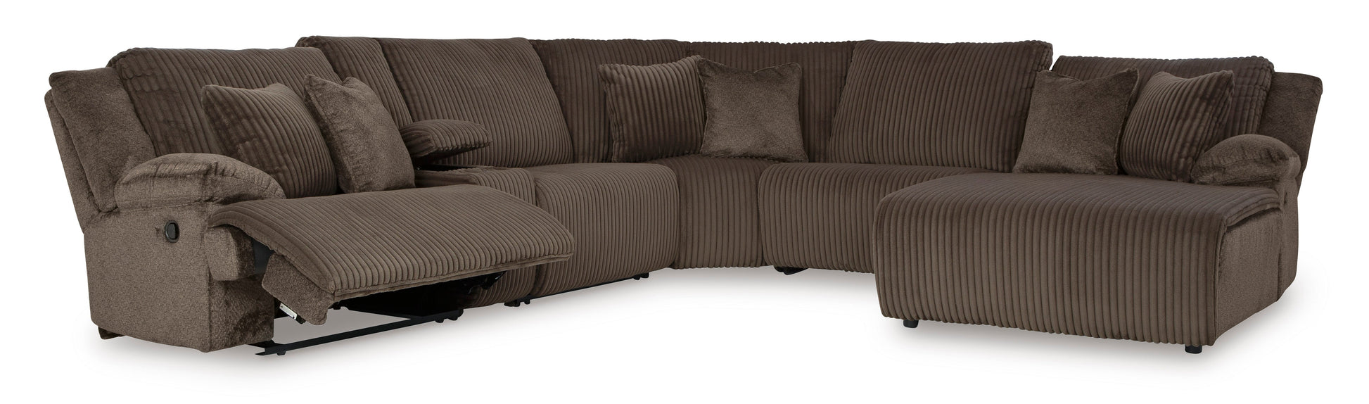 Top Tier Recining Sectional