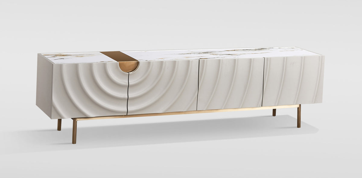 Onda TV Console (Cream White)
