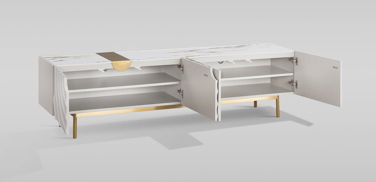 Onda TV Console (Cream White)