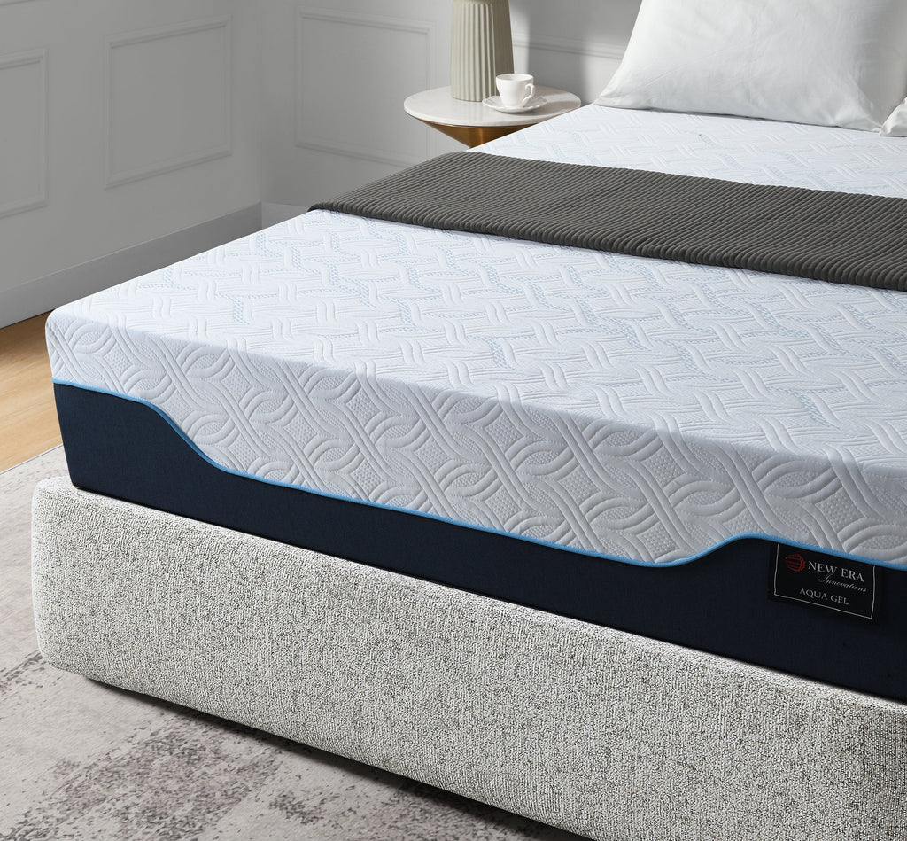Aqua 12" Gel Memory Foam