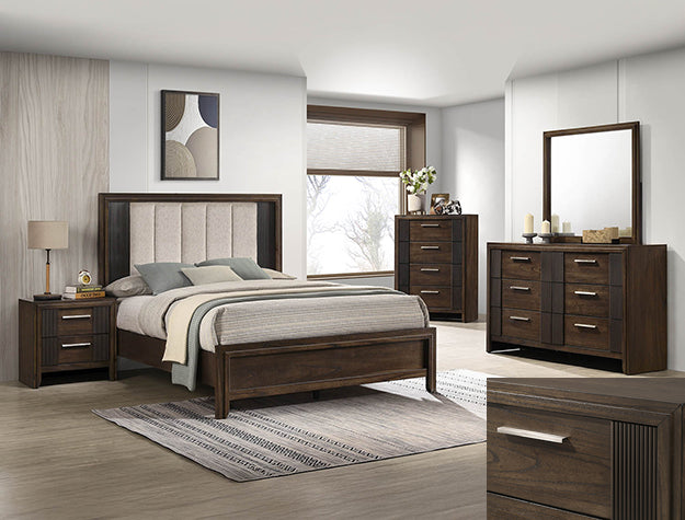CARLTON BROWN BEDROOM