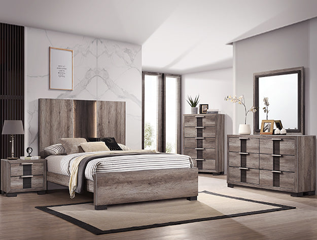 RANGLEY BEDROOM NATURAL WOOD