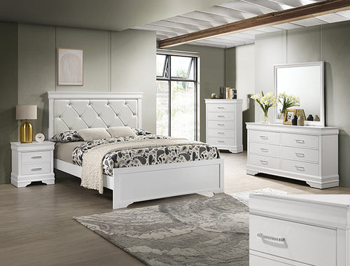 AMALIA BEDROOM SET WHITE