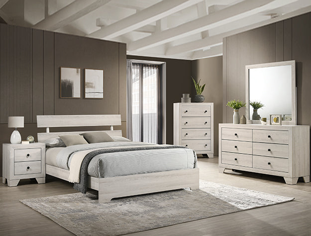 ATTICUS WHITE BEDROOM