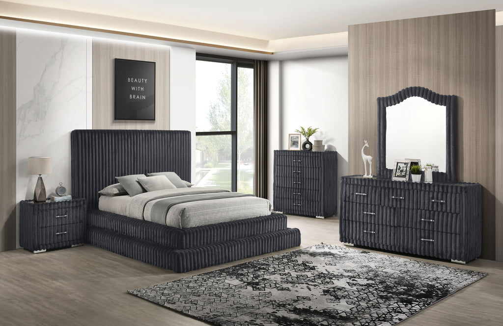 Micah w/Henley Grey Bedroom