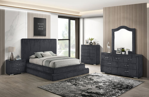 Micah w/Henley Grey Bedroom