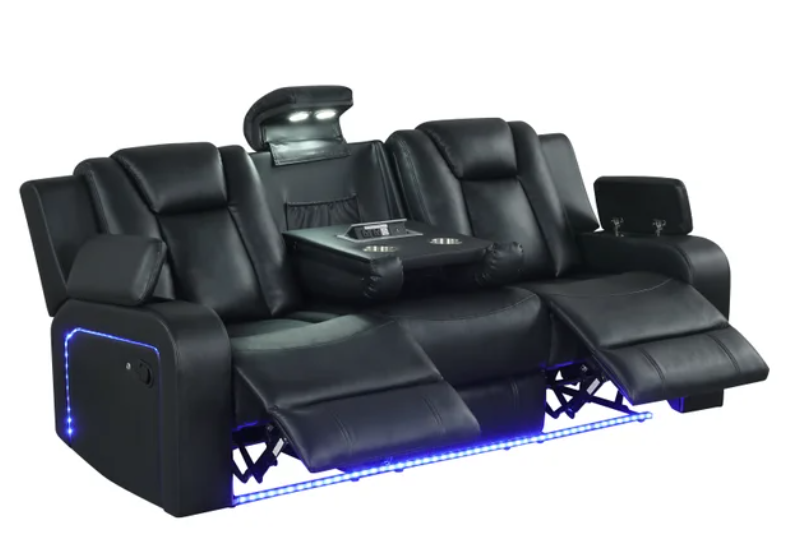 Hulk Black - 3PC Reclining Set