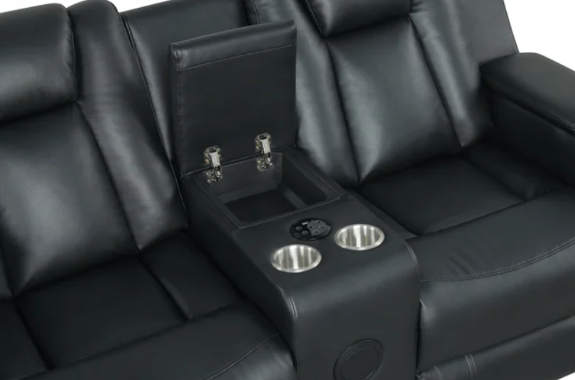 Hulk Black - 3PC Reclining Set