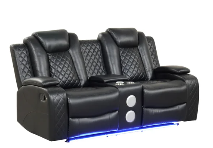Luz Black - 3PC Reclining Set