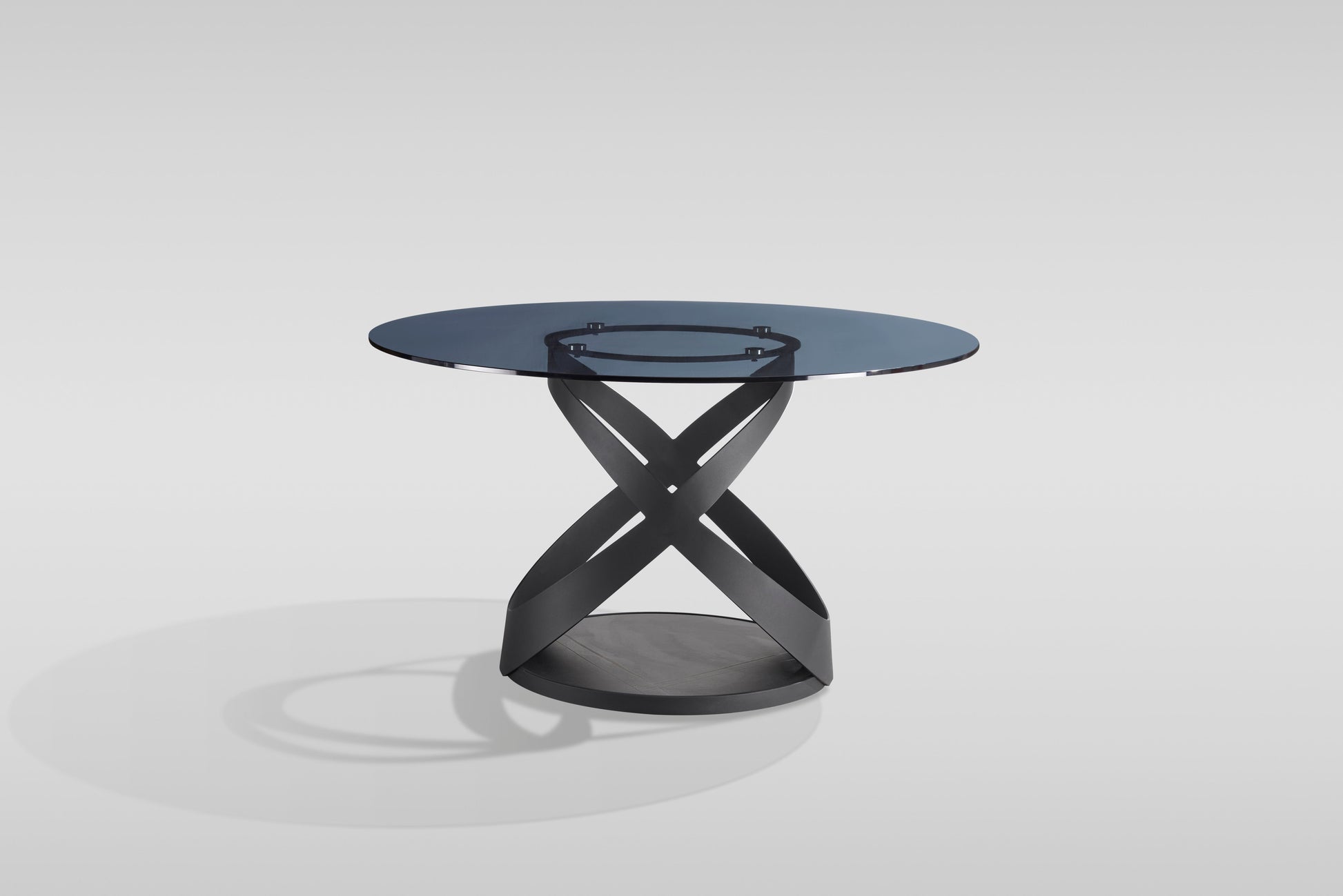 Dimi Smoke Glass/Black Dining Room