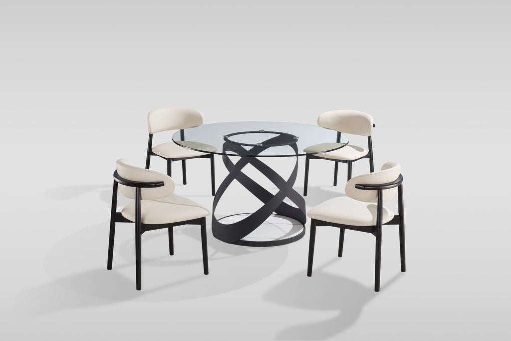 Dimi Clear Glass/Black